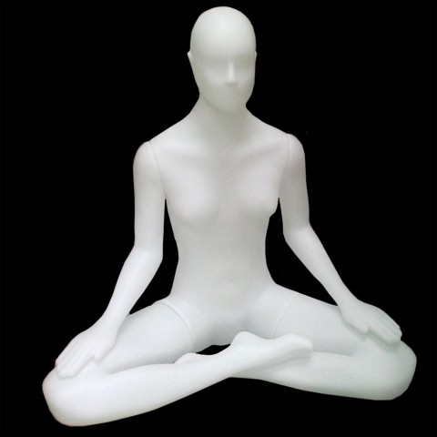 Manequim feminino Yoga